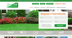 Desktop Screenshot of greenhilllandscaping.com